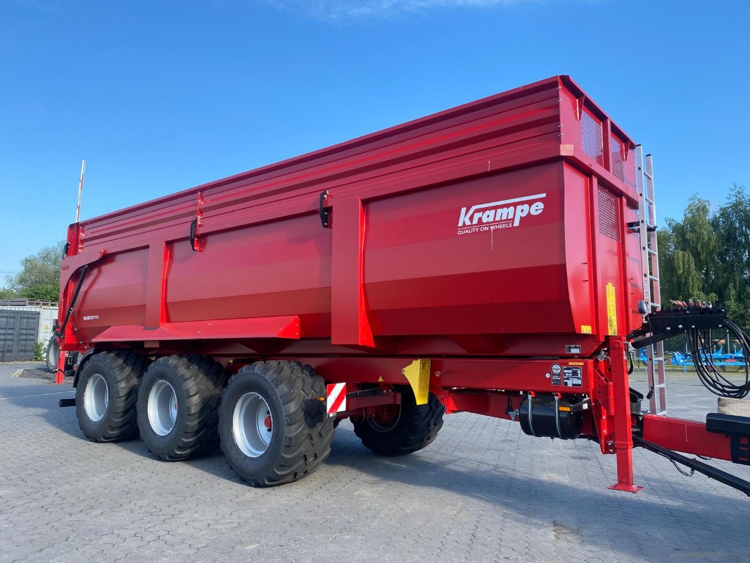 Krampe Big Body 900 - Tecnología del transporte - Camión volquete