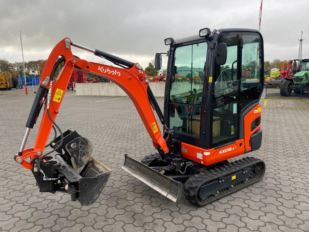 Kubota KX 018-4 Vorführmaschine ! - Koparka + Ładowarka - Minikoparka