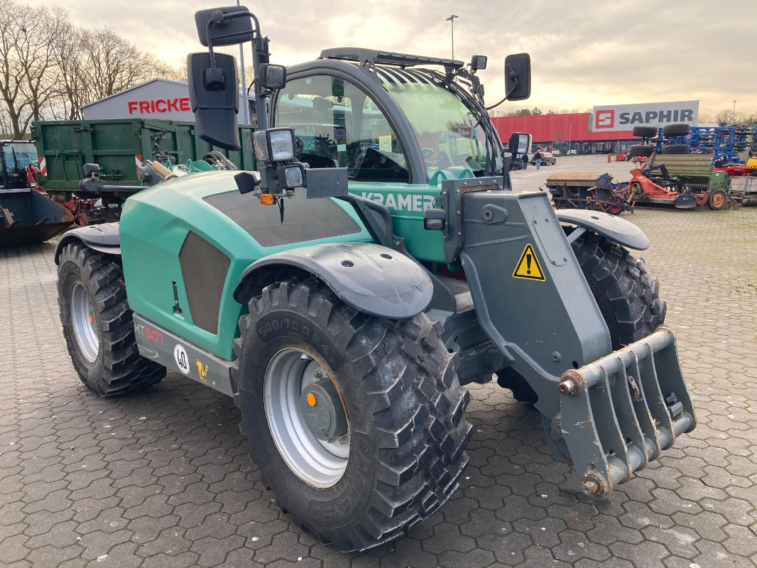 Kramer KT 507 - Bagger + Lader - Teleskoplader